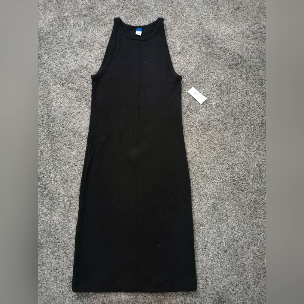 NWT Old Navy black ribbed dress size S New with tags